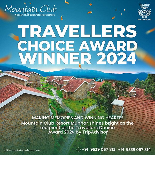 Tripadvisor Travellers’ Choice 2024 poster for Mountain Club Resort